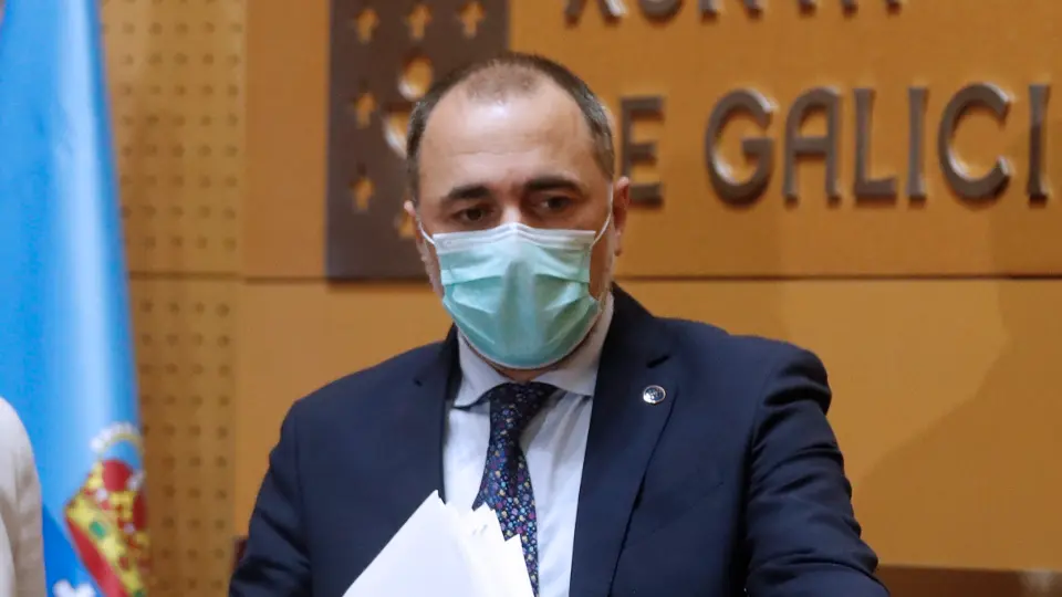 El conselleiro de Sanidade, Julio García Comesaña. LAVANDEIRA JR. (EFE)