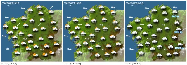 Previsión para este xoves