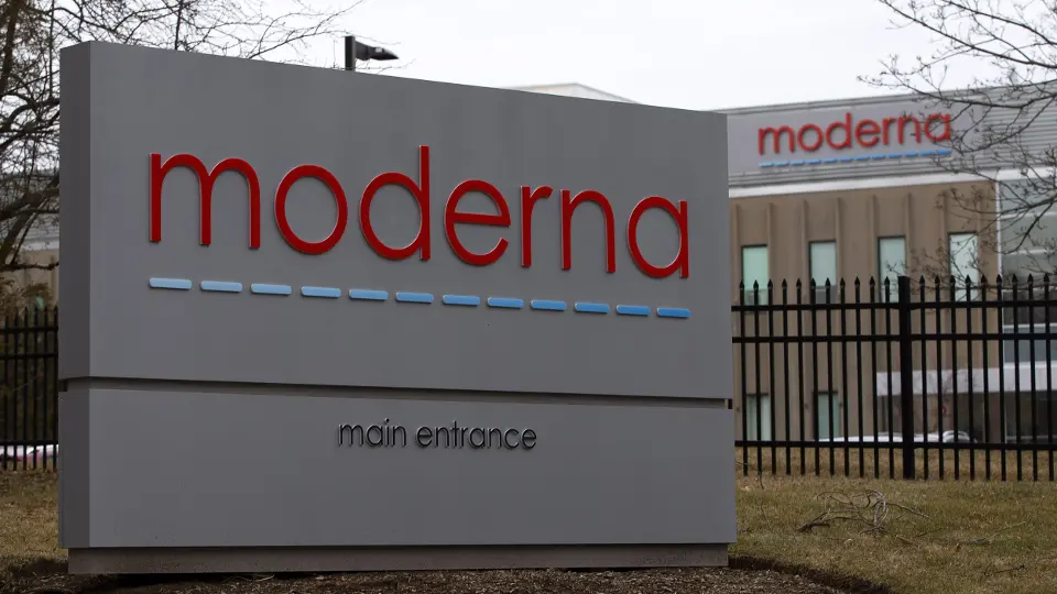 Sede de la compañía Moderna. EFE