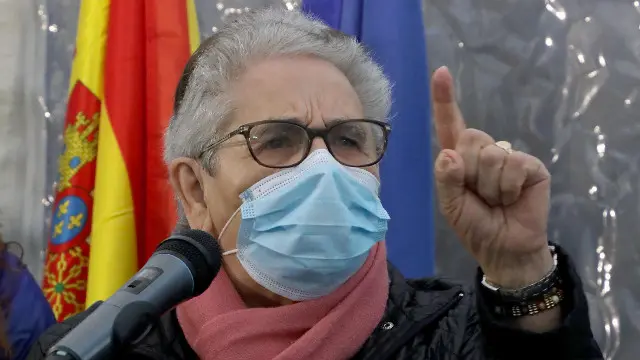 Mercedes Cobo primera vacuna COVID en Galicia