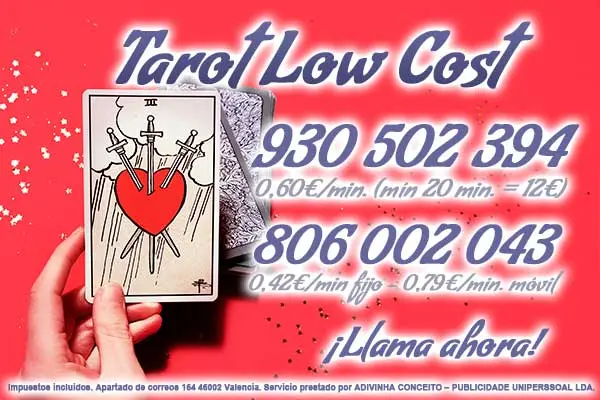 Tarot 5 euros 15 minutos sin gabinete por visa fiable y bueno