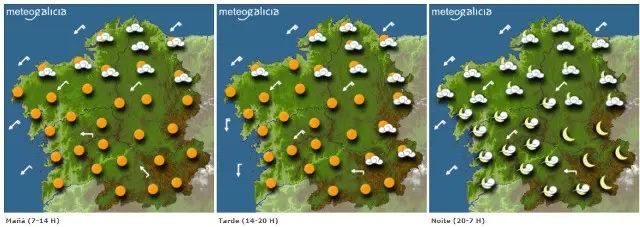 Previsión para este mércores. EP
