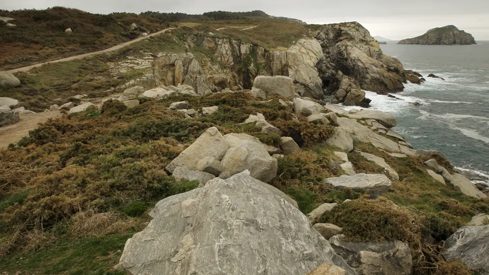 El Camiño do Mar, a su paso por el municipio de Xove. AEP
