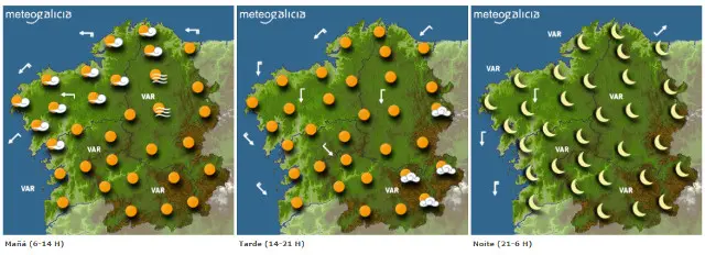 Previsi&oacute;n para este luns