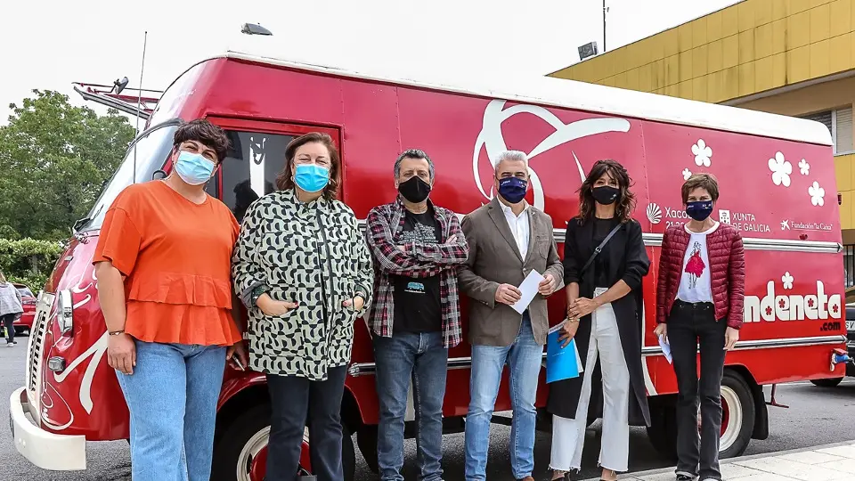 Presentación de la gira de la Duendeneta por el Camino. LUIS POLO