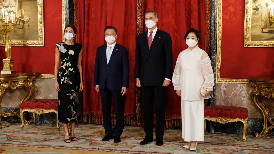 Cena en honor al Presidente de la república de Corea y su esposa. EUROPA PRESS