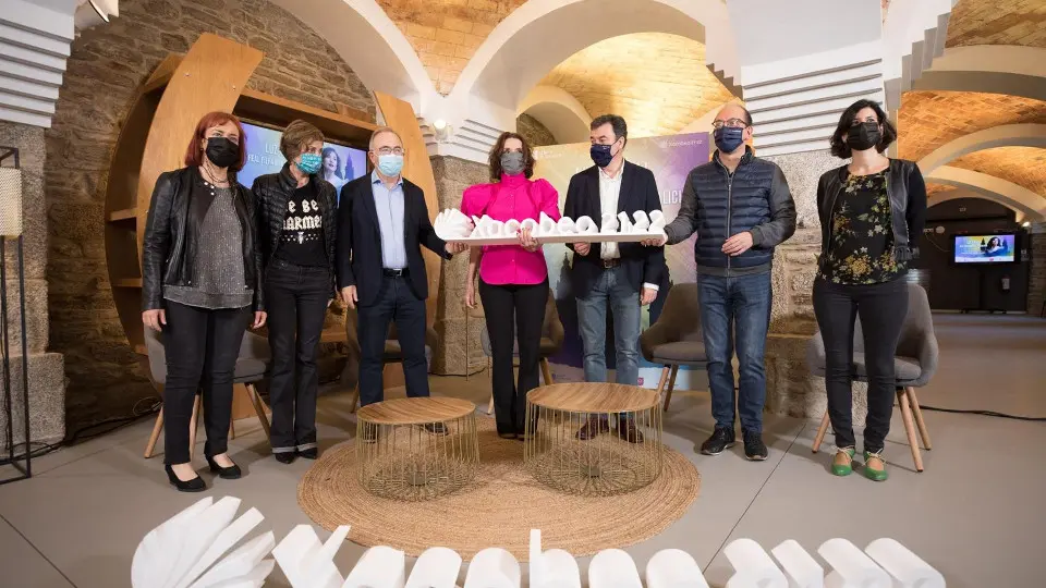 Presentación do concerto de Luz Casal. ANA VARELA