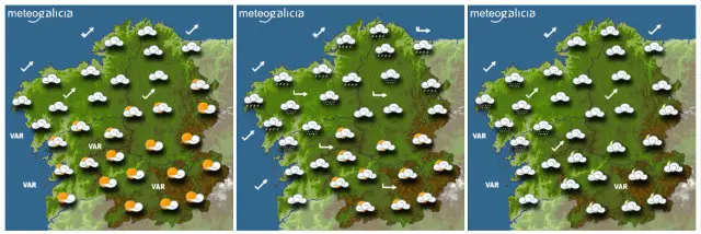 Previsión para este venres. METEOGALICIA