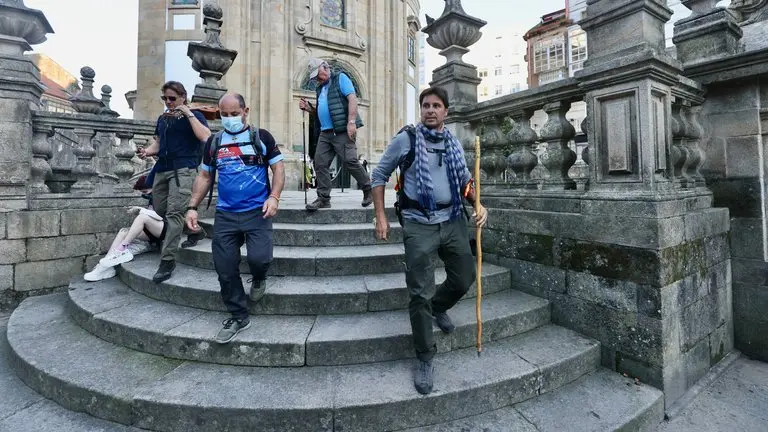 Francisco Rivera, a su paso por Pontevedra. RAFA FARI&Ntilde;A