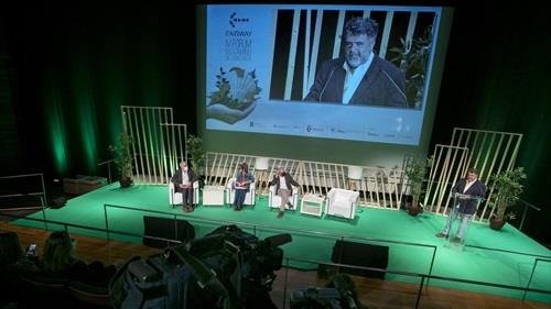 A directora de Turismo de Galicia, Nava Castro participa na conferencia inaugural de Fairway, IV Fórum do Camiño de Santiago sobre turismo e sustentabilidade no Camiño. EUROPA PRESS