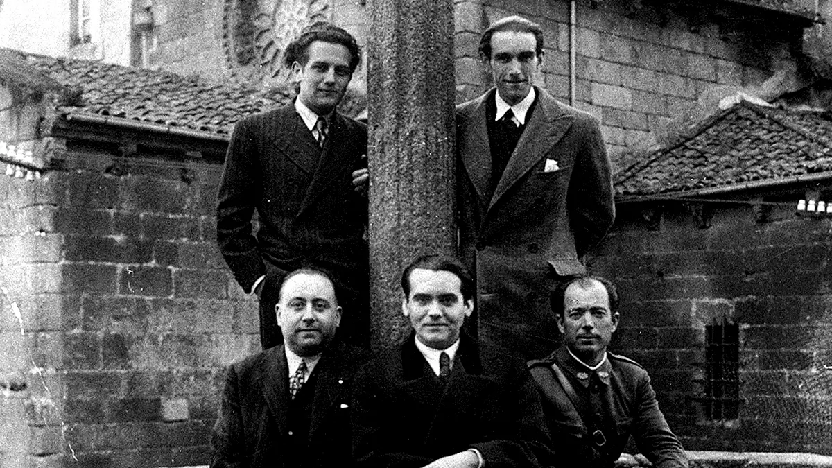 Federico García Lorca en Betanzos en 1932