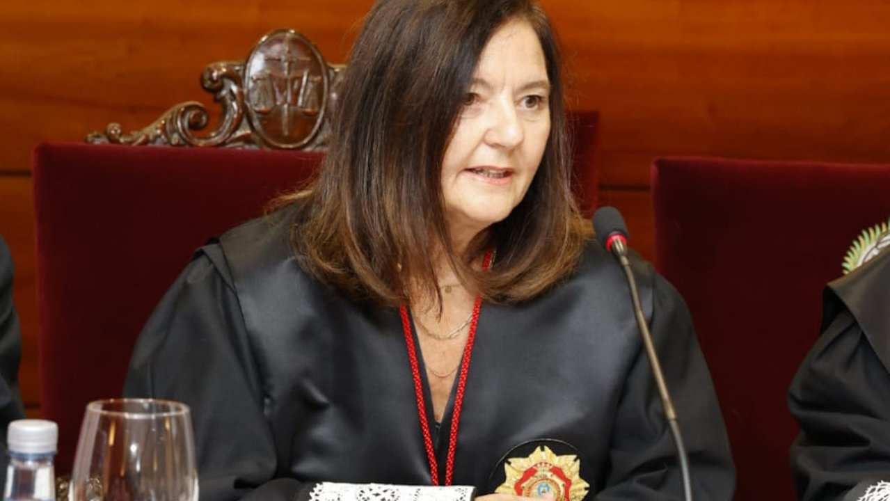 Lourdes Carballo, presidenta del Consello da Avogacía Galega.EP