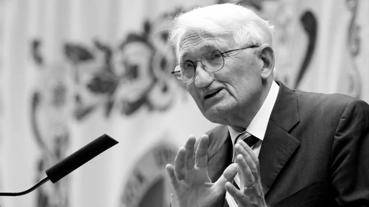 Jürgen Habermas. JESÚS DIGES (EFE)