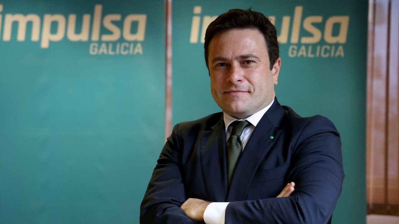Julio Pombo, director general de Impulsa Galicia.Pepe Ferrín