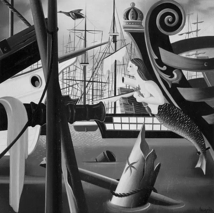 Pintura de Urbano Lugrís. ARQUIVO