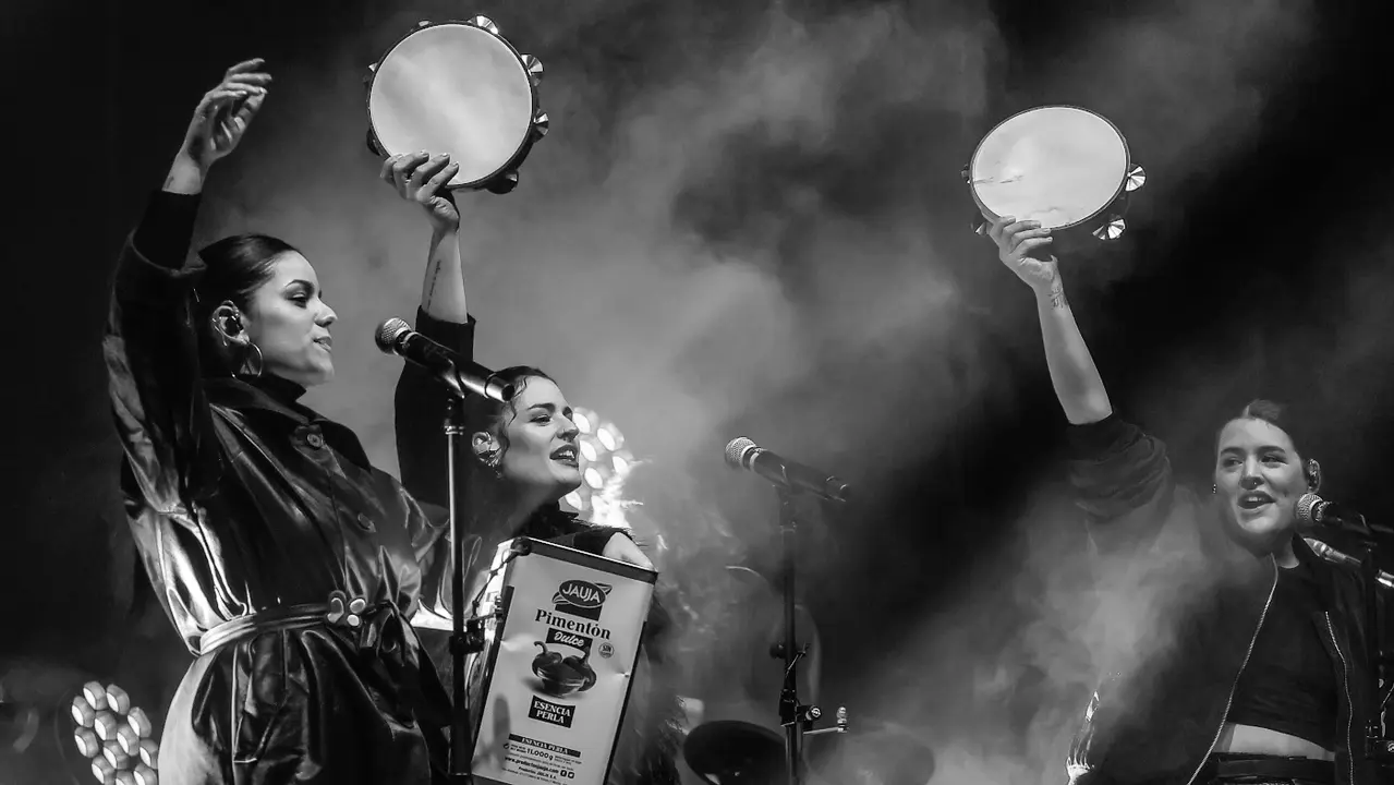 Actuación de Tanxugueiras. JOSÉ MARÍA ÁLVEZ