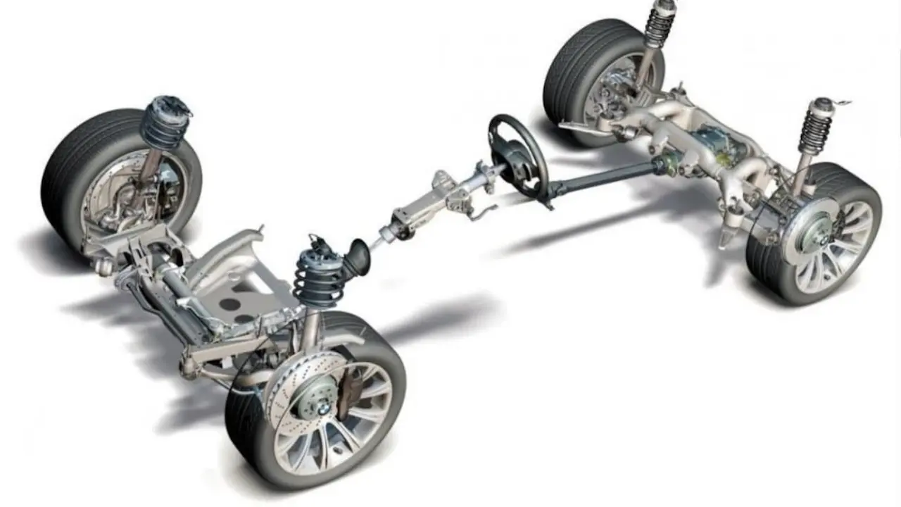 suspensión del coche