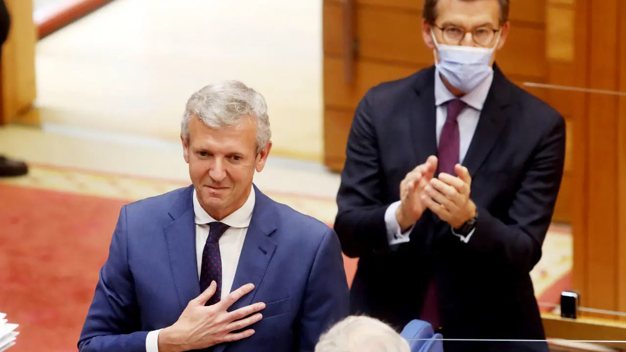 Investidura de Rueda en mayo de 2022. ARCHIVO