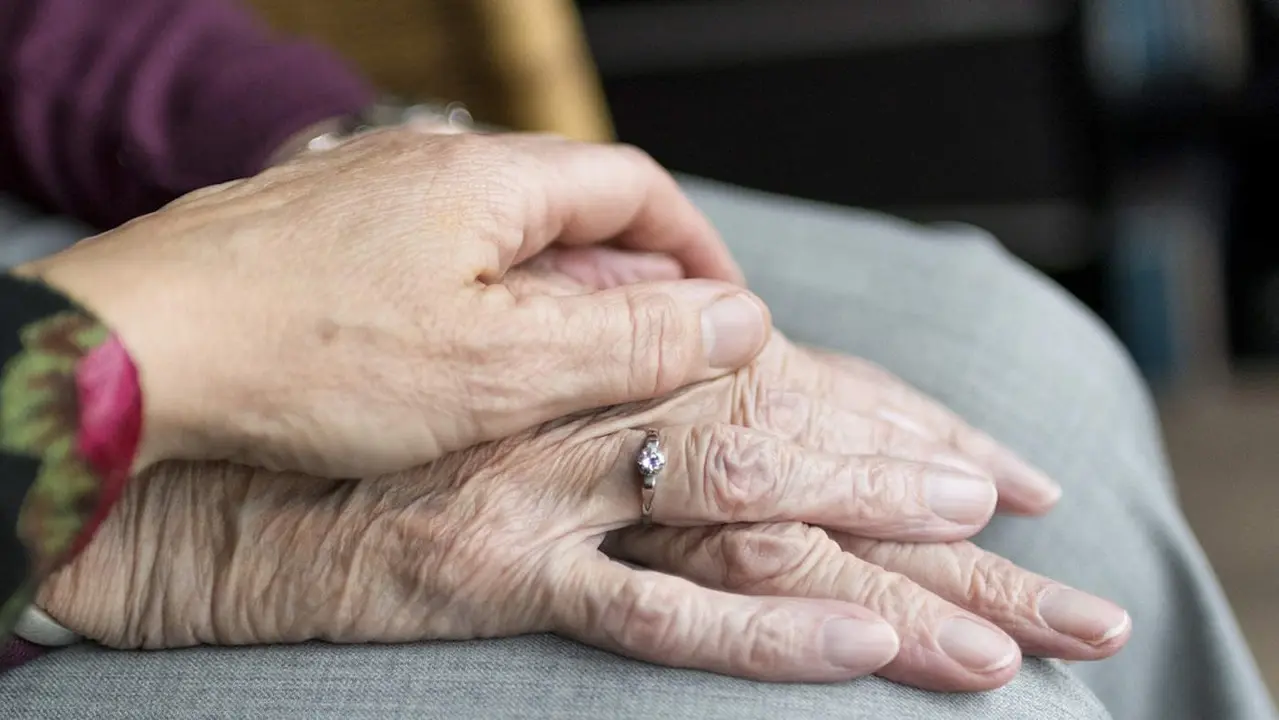 Manos de una persona mayor.PIXABAY