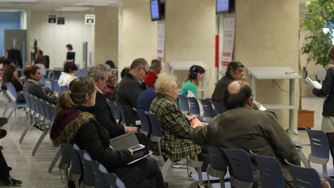 Una oficina de la Agencia Tributaria. EUROPA PRESS