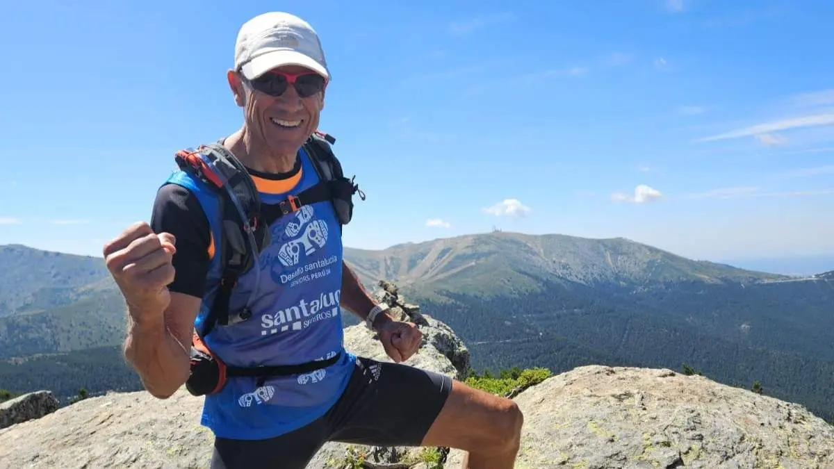 José Antonio Fernández es un deportista nato y no deja de practicar ejercicio físico. EP