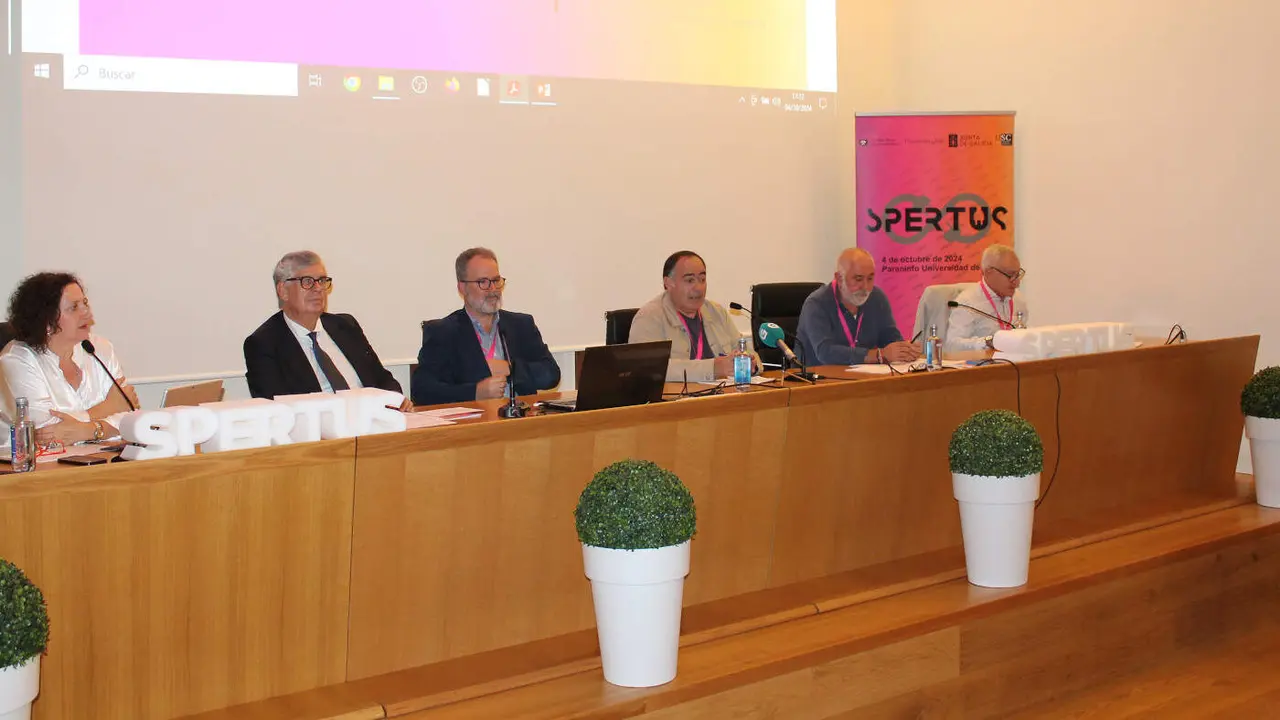 Dolores Riveiro, Juan Manuel Vieites, Alexandre Lima, Víctor Ledo, Xoán Xosé Bouzas y Javier Carreiro