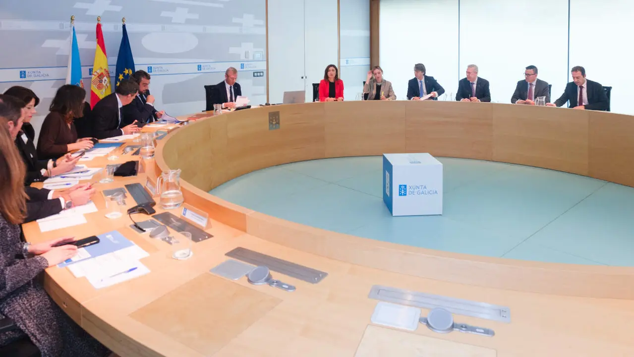 Reunión extraordinaria del Consello da Xunta para aprobar los Orzamentos 2025