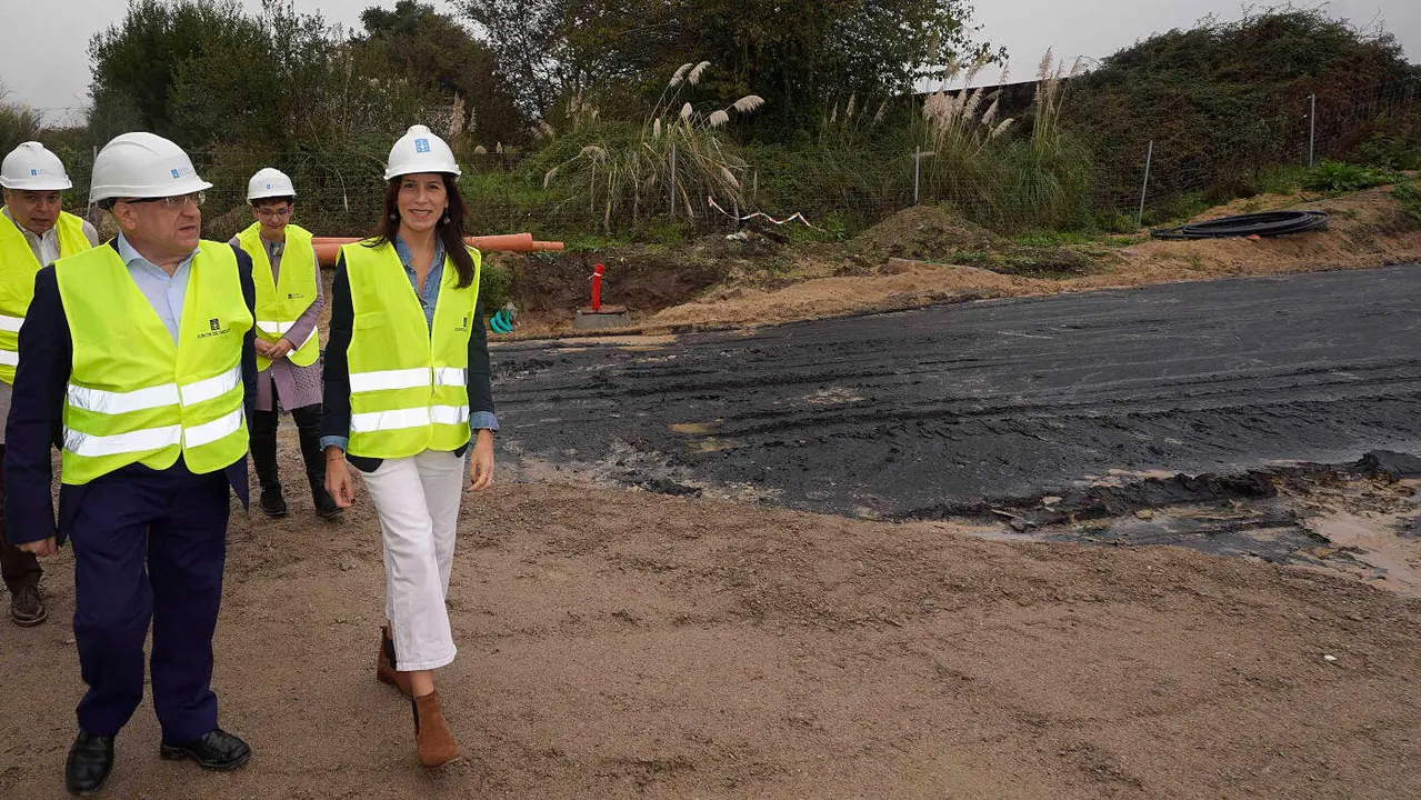 La conselleira de Vivenda,María Martínez Allegue, en Vigo