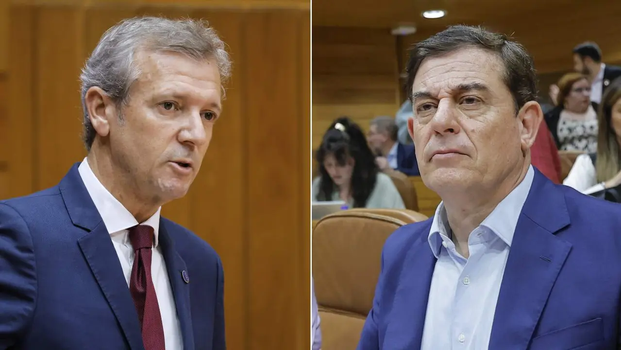 Rueda y Besteiro, este mi&eacute;rcoles en el Parlamento. EFE