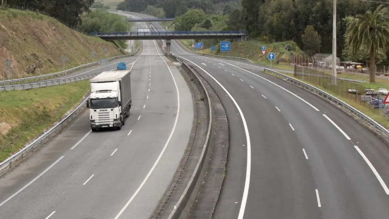 Autovía do Salnés.RAFA FARIÑA