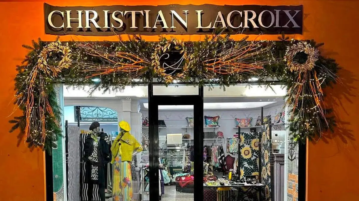 Una tienda de Christian Lacroix. EP