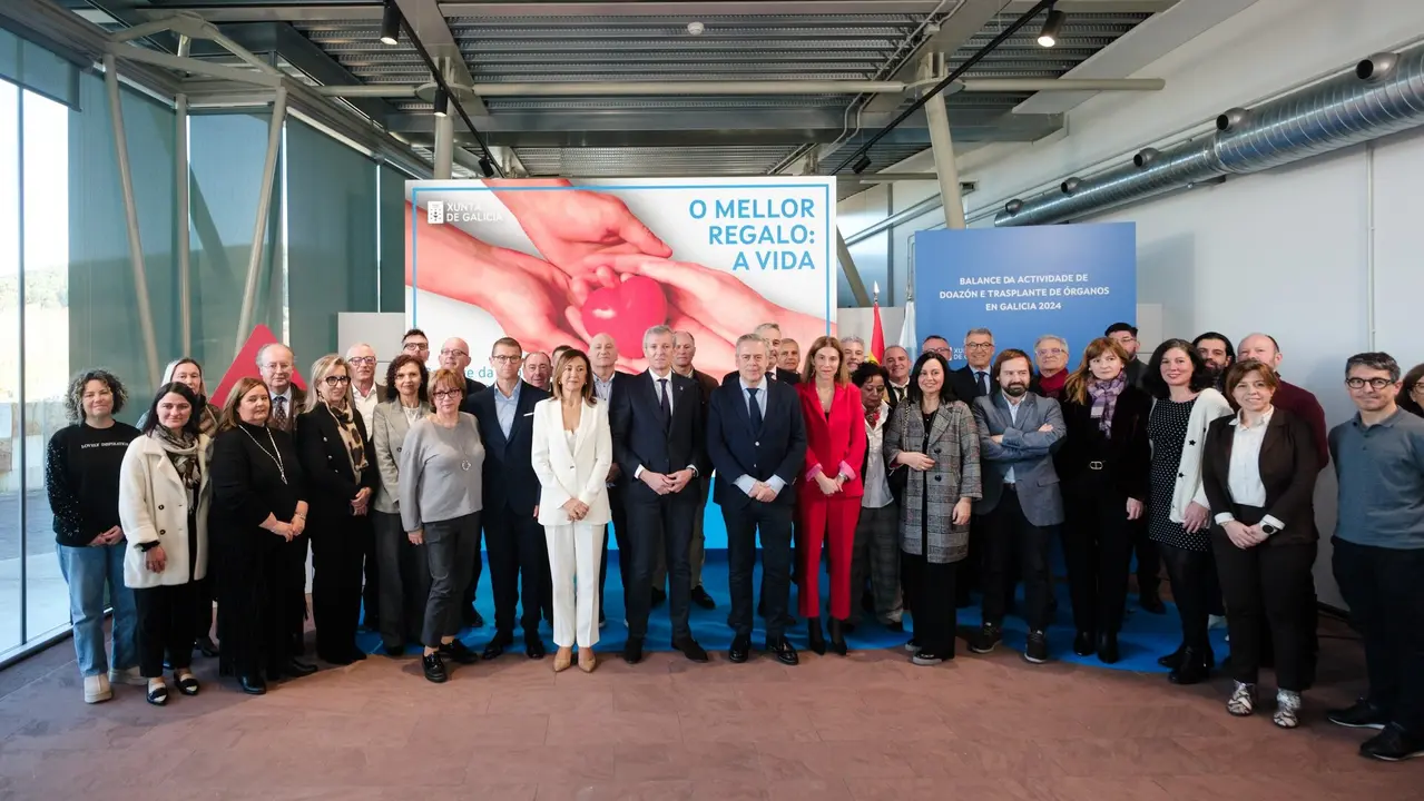 Presentación do balance 2024 de actividade de doazón e transplante de órganos en Galicia
