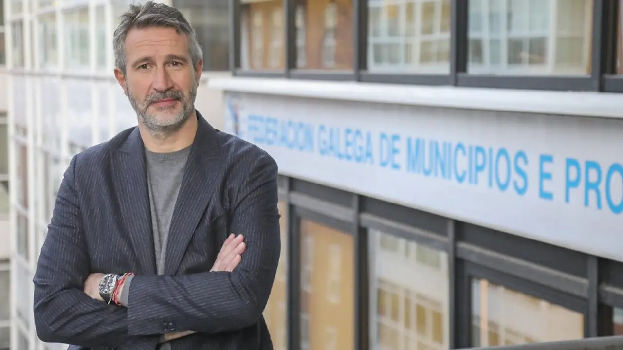 Alberto Varela, presidente da Federación Galega de Municipios e Provincias. NACHO SANTÁS