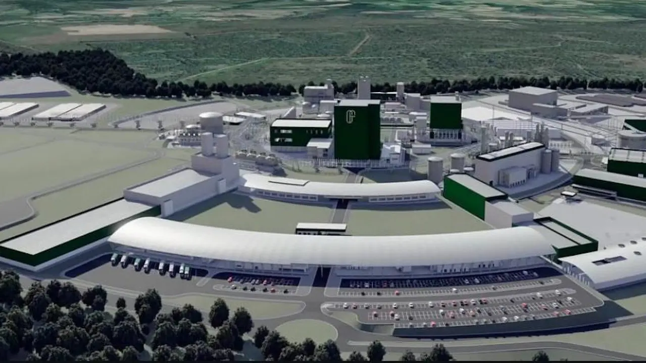 Recreación del proyecto Gama, en Palas de Rei. EP