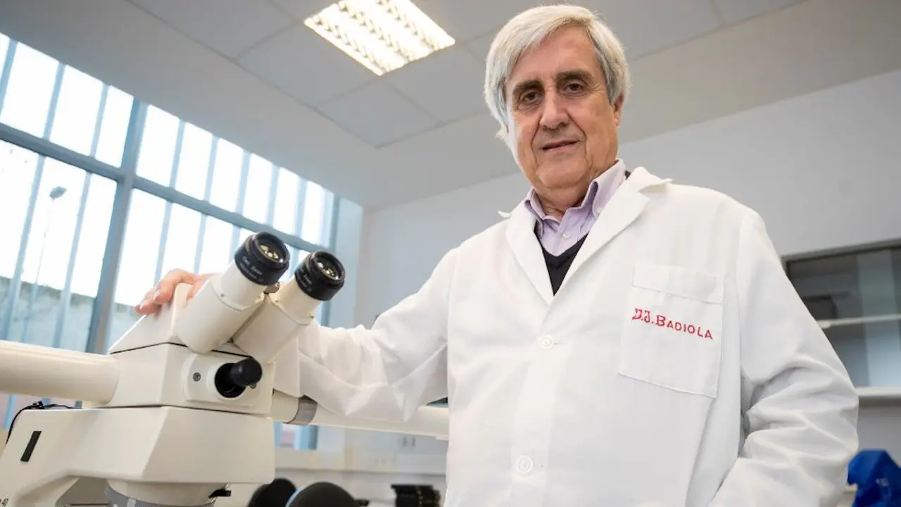 El catedrático de Sanidad Animal de la Universidad de Zaragoza, Juan José Badiola