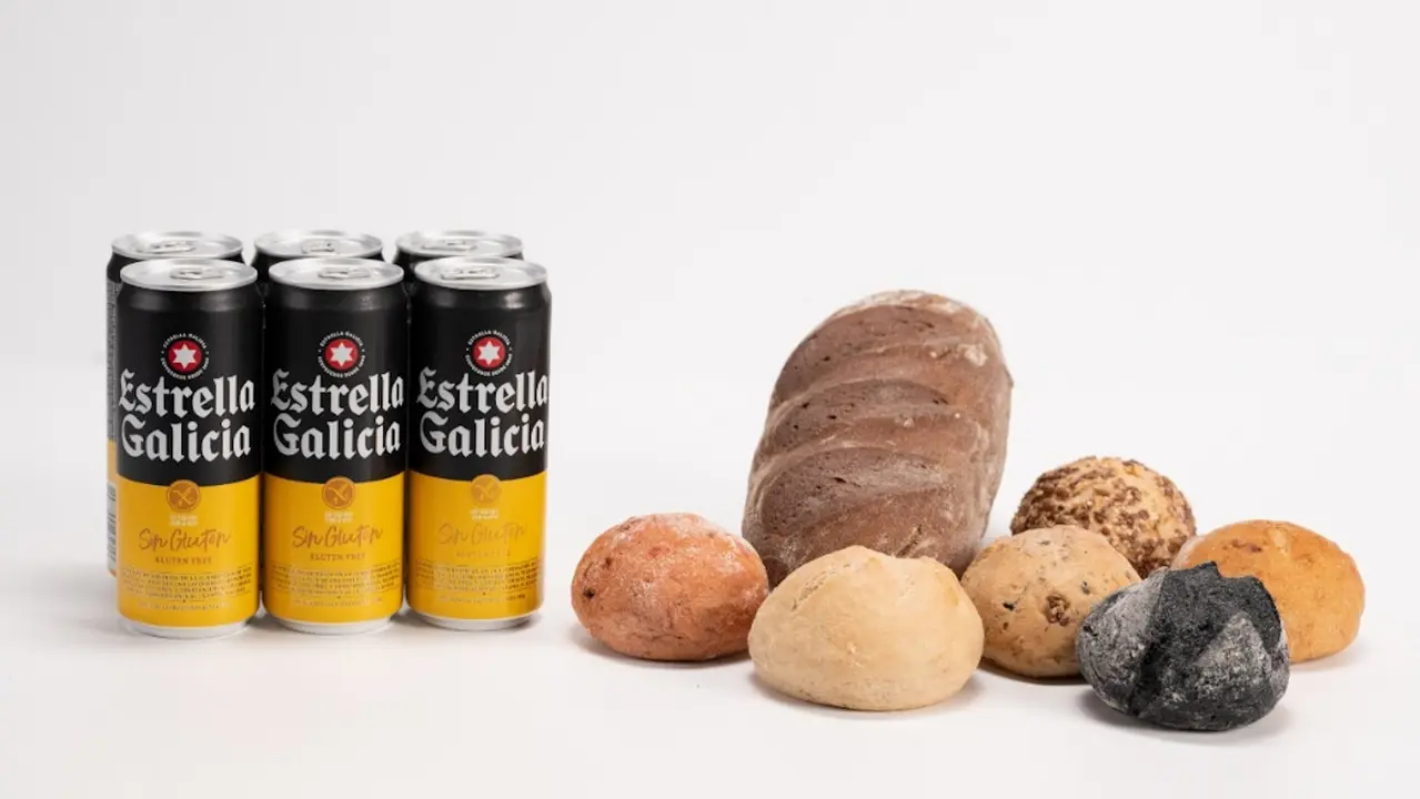 Panes elaborados con cerveza sin gluten de Estrella Galicia.EP