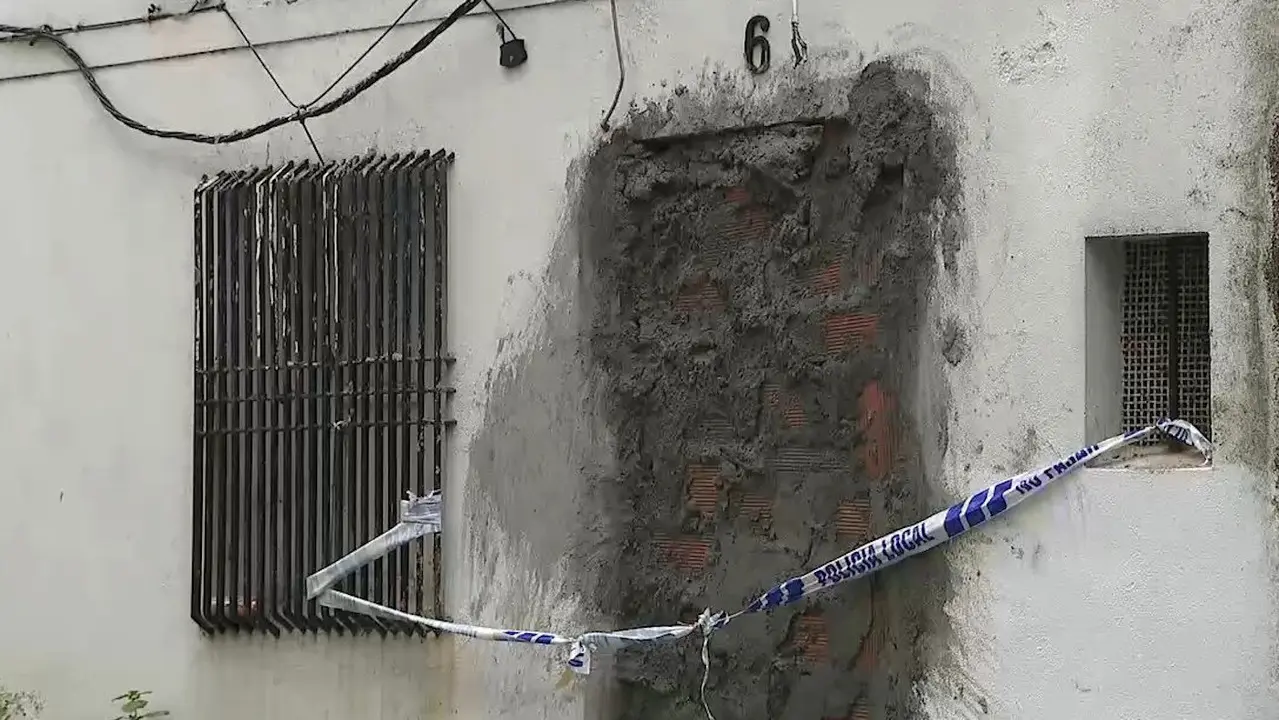 Una casa okupada en Monte Alto. AGN.
