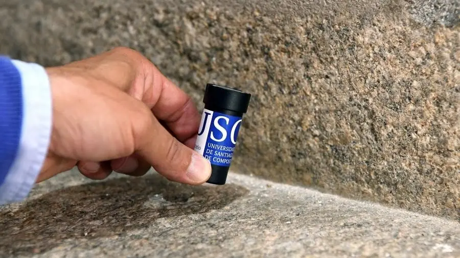 Medidor de rad&oacute;n. SANTI ALVITE USC