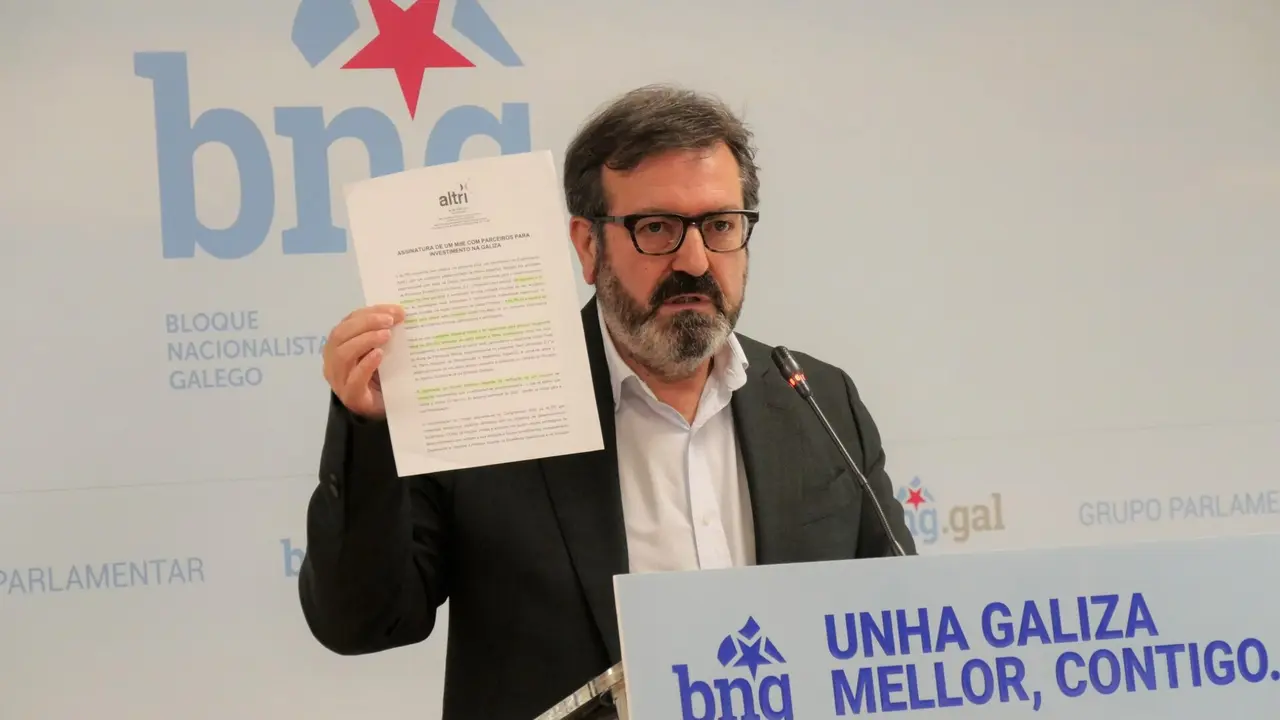 Luís Bará, diputado del BNG.EP