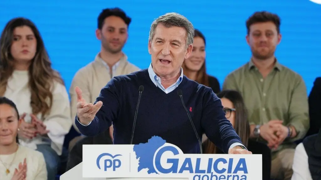 Alberto Núñez Feijóo. Europa Press