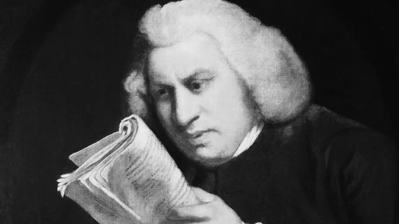 Samuel Johnson, prestixioso crítico literario. EP