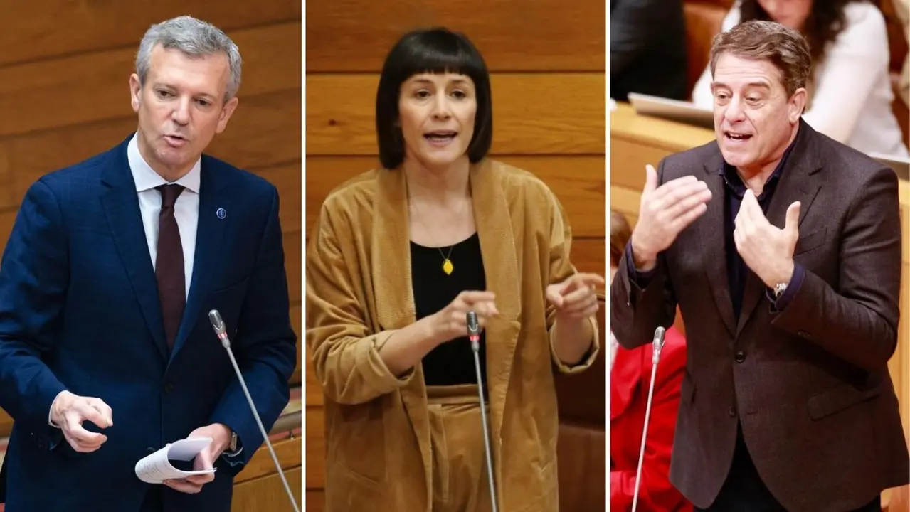 Rueda, Pontón y Besteiro, este miércoles en el Parlamento de Galicia