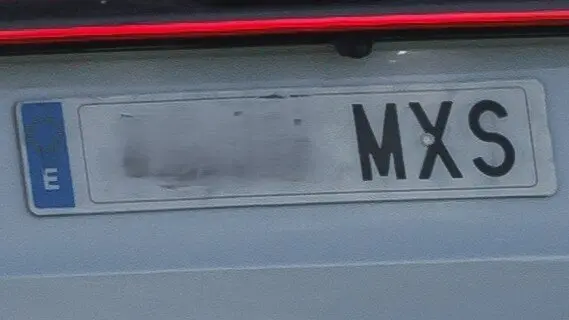 Matrícula española