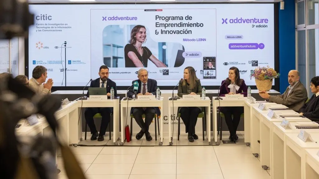 La presentación de AddVenture. EP