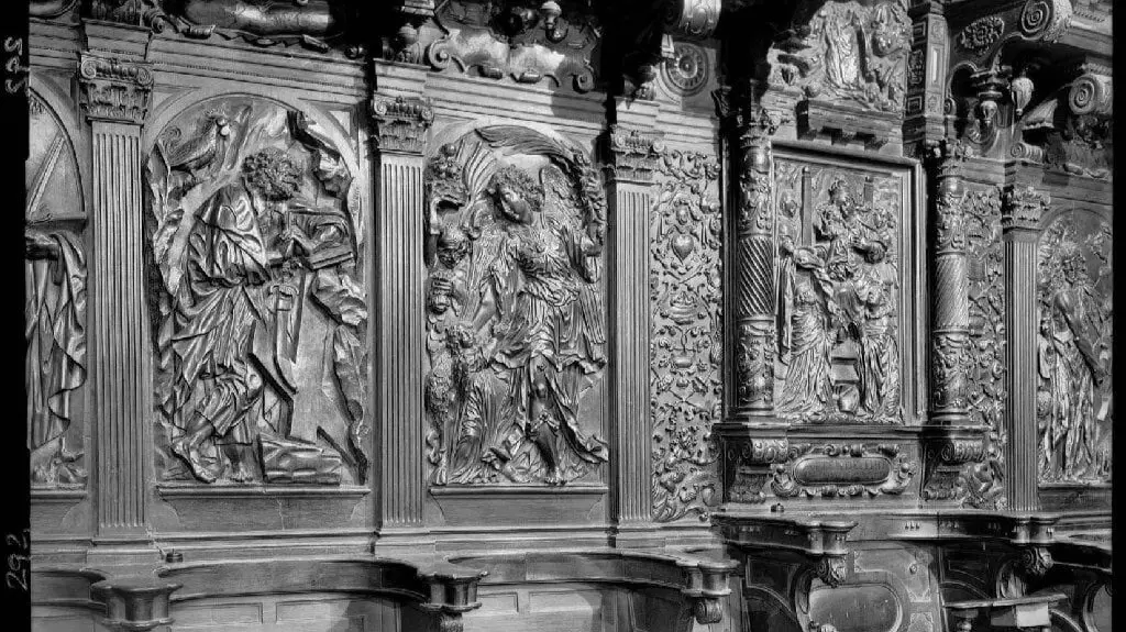 Coro da catedral de Lugo. AEP