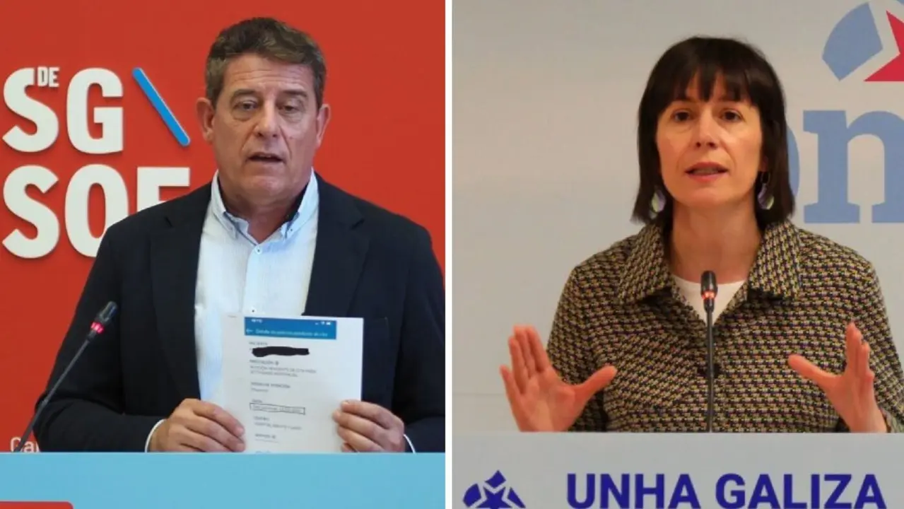 José Ramón Gómez Besteiro y Ana Pontón.EPjpg