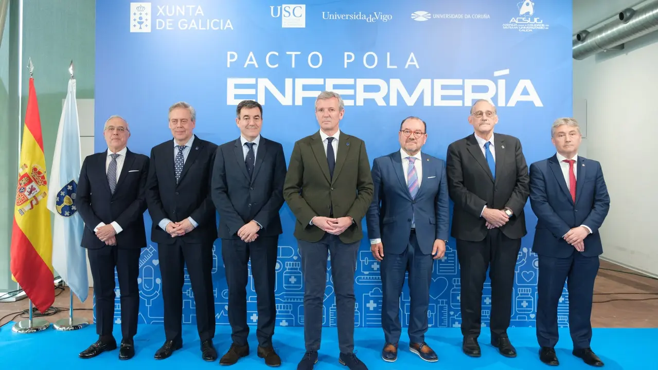 Sinatura do protocolo para o desenvolvemento dun Plan de mellora do ensino universitario de Enfermería