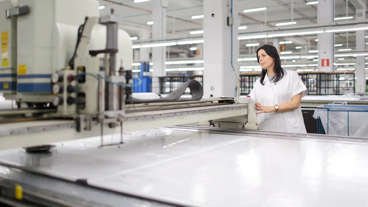 Profesional del equipo de Inditex.INDITEX