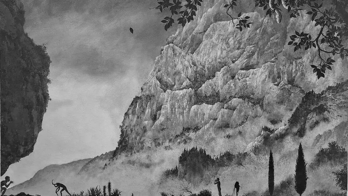 Pintura de Alfonso Galván. AEP