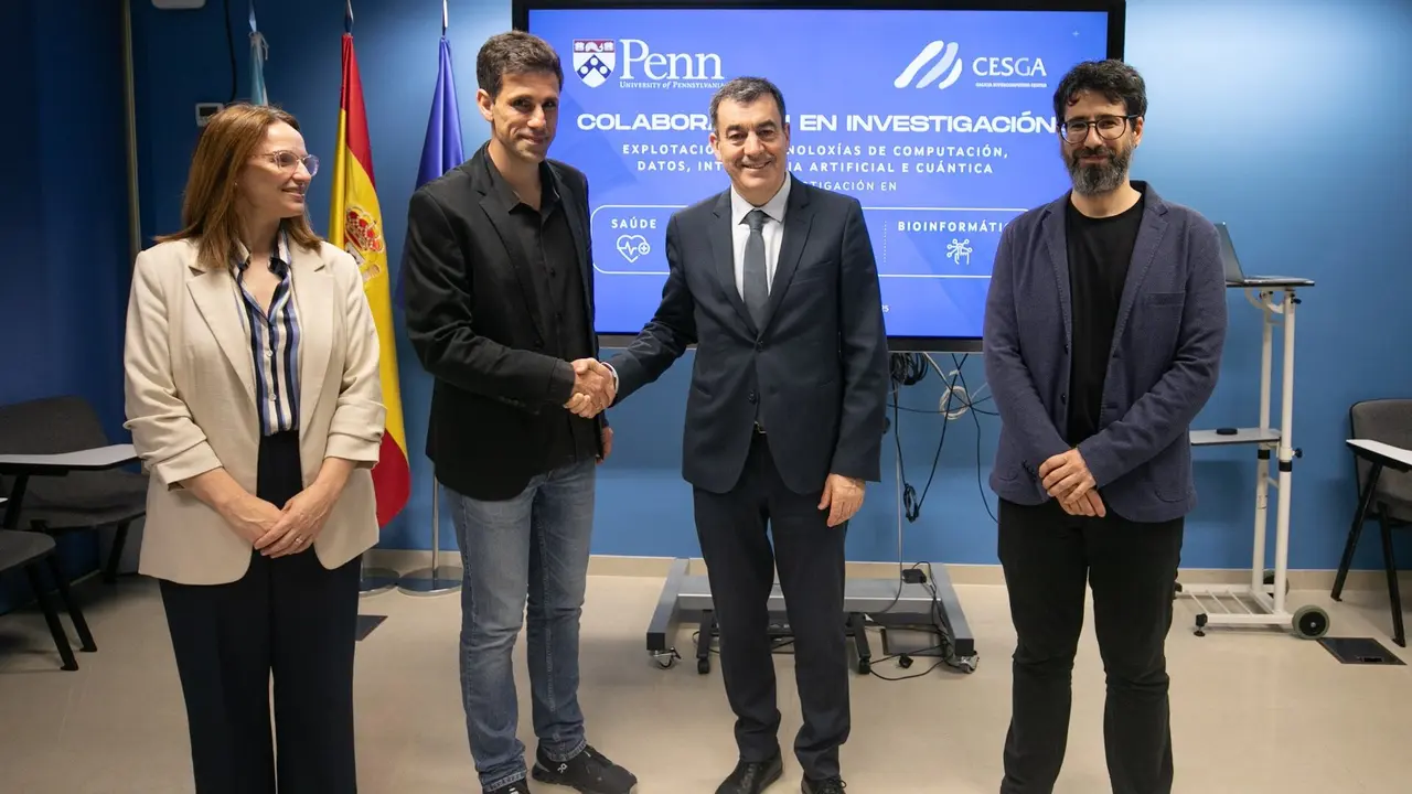 Visita a las instalaciones del Cesga. EP